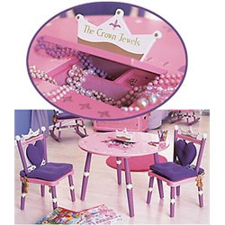Click here to buy Levels of Discovery Princess Child's Table and Two Chair Set by Levels of Discovery