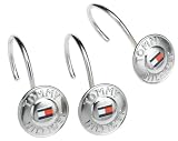 Tommy Hilfiger Annapolis TH Rivet Shower Curtain Hooks