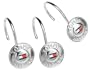 Tommy Hilfiger Annapolis TH Rivet Shower Curtain Hooks
