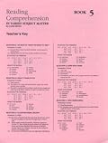 Reading Comprehension in Varied Subject Matter Book 5 - Answer Key
