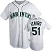 Ichiro Suzuki White Majestic Authentic 2009 Home On-Field Seattle Mariners Jersey - 40