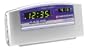 HH Scott SCR120 E-Z Set TM Clock Radio (Silver Metallic)