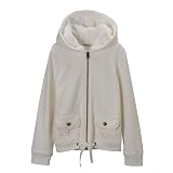 Girls' Cherokee  Long-Sleeve Hooded Sweatshirt - White