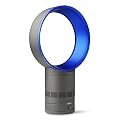 Genuine DYSON AM01 Air Multiplier Bladeless 10" Inch Portable Desk Top FAN - Limited Edition IRON / BLUE