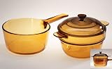 Glass-Ceramic Double Pot Set (3 pieces)  from Visions