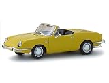 Review Minichamps  / Diecast Model Fiat 850 Sport Spider (1968) in Yellow