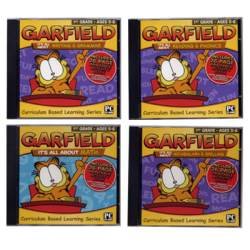 Electronics: 2 Pack of Garfield Educational Software Ages 5 6 4 Titles