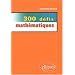 300 d�fis math�matiques