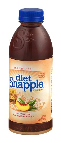 Diet Snapple Peach Tea