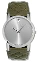 Movado Midsize Museum Quilted Satin Strap Watch #0605690