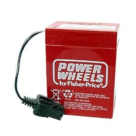 Click here to buy Fisher-Price Power Wheels 6-Volt Rechargeable Battery by Fisher.