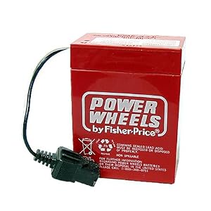 Power Wheels 6-Volt Rechargeable Battery by
