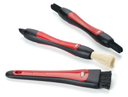 Black Magic 3 Pack Interior Detailing Brushes