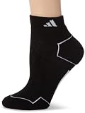 adidas Womens Climacool II 2-Pack Low Cut Sock - Black White - Shoe Size 5-10
