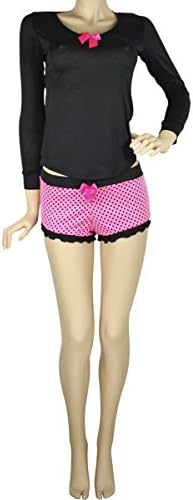 Hipnys Sleepwear CAM04 Ladies Long Sleeve Pajamas PJ Sets for Women Pijama Mujer