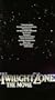 Twilight Zone [VHS]
