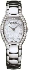 Ebel Women's 9656G28/9991070 Beluga Tonneau Mother-Of-Pearl Diamond Dial Watch by Ebedee