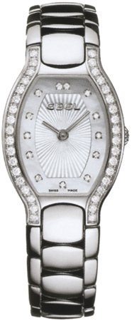 Ebel Women's 9656G28/9991070 Beluga Tonneau Mother-Of-Pearl Diamond Dial Watch