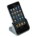Kitsound Data and Audio Docking Station for Samsung Galaxy S2 II - Black