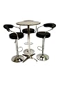 Luxury Kitchen/Bistro Bar Stool and Table Set