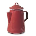 Paula Deen 8 Cup Stovetop Percolator, Red