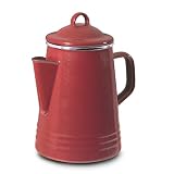 Paula Deen 8 Cup Stovetop Percolator, Red