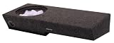 R/T Single 10 Ford F150 '04-'11 Super Crew Cab Sealed Speaker Box (Driver side)