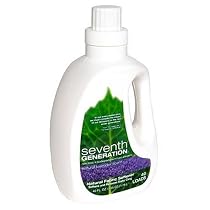 Seventh Generation Natural Fabric Softener, Blue Eucalyptus and Lavender Scent, Ultra-Concentrated, 40-Ounce Bottles (Pack of 6)