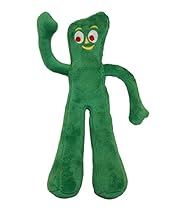 Multipet Gumby Plush Filled Dog Toy, 9-Inch
