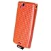���������I docomo Xperia arc (SO-01C) / X12 Clear Soft Case Daiamond Mold Pattern, Clear Orange �N���A�\�t�g�P�[�X, �N���A�[�E�I�����W X12-CVD-07