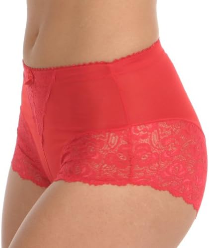 Angelina 12-pair All-around Lace Light-control Full-coverage Briefs, #911 Large