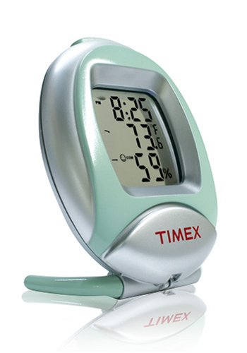 Timex TX5100 Electronic LCD Indoor Thermometer/Hygrometer with Clock