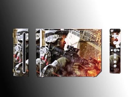 Call of Duty Modern Warfare Game Vinyl Decal Skin Protector Cover #3 for Nintendo Wii