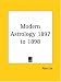 Book Modern Astrology 1897 to 1898