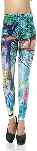 RANOGI Cartoon print patterned Leggings Pants