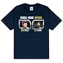Star Trek KNOW YOUR SPOCK Good/Evil Adult Navy Blue T-shirt