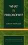 What is Philosophy?