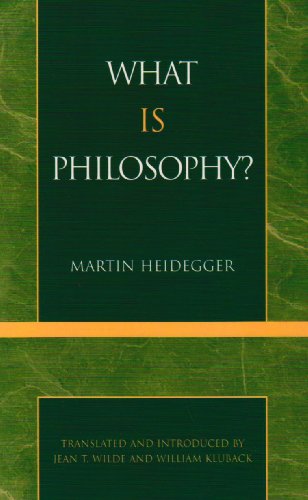 What is Philosophy?