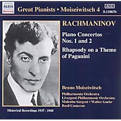 Rachmaninov-Piano Concertos Nos 1 and 2; Paganini Variations