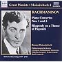 Rachmaninov-Piano Concertos Nos 1 and 2; Paganini Variations
