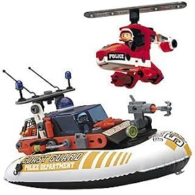 Meccano Coast Guard & Copter [Motorised]