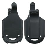 Eforcity Black Plastic Swivel Belt Clip Holster for Motorola V171