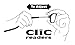 CliC Adjustable Front Connect Reader, 3.00 Strength, Blue Frame