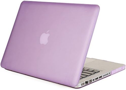 DeFaith - Pro 13.3 A1278 (Non-Retina) Translucent Shell Case - Premium Matted Rubberised Snap-on Hard Case Cover for Apple Macbook Pro 13.3 - Model A1278 (purple)
