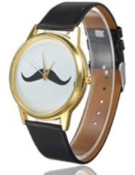 Fashion Unisex Watchband Beard Watch Mustache Watch From Trendy Base