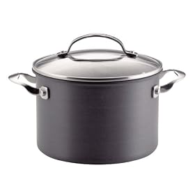 KitchenAid Gourmet Reserved Hard Anodized 4.5-Quart Covered Saucepot