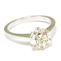 Certified 18ct White Gold 2.03 ct I-SI1 Solitaire Diamond Engagement Ring By Jakob Strauss