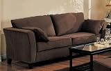 Coaster Park Place Brown Velvet Sofa