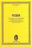 Forza Del Destino Overture: Ouvertüre. Orchester. Studienpartitur