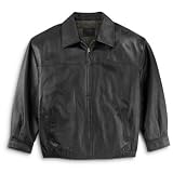 Harbor Bay Napa Leather Bomber Jacket